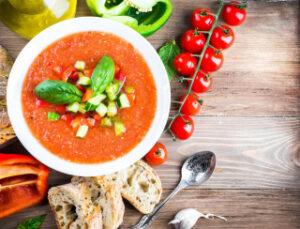 Gaspacho aux tomates