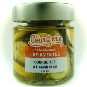 courgettes aneth et ail